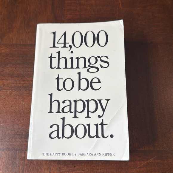 14000 Things to be Happy About Book The Happy Book - Picture 1 of 6